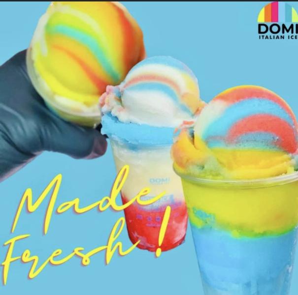 DOMI ITALIAN ICE EVERY WEDNESDAY